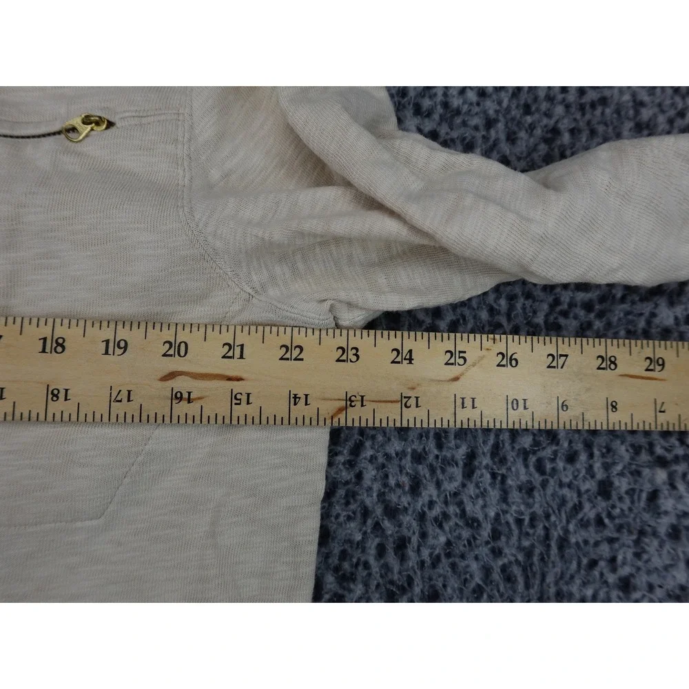 Jordan Hooded Blazer Jacket Mens Medium Cream Purple Zip Cuff Sample